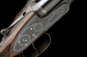 12g James Purdey & Sons shotgun, original Black Finish on action