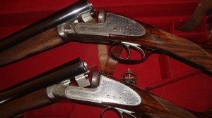     George Gibbs Sidelock Ejector Shotguns. Pic courtesy Graham Mackinlay