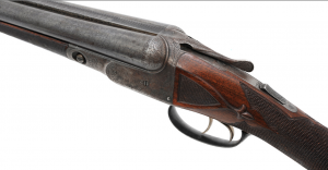 16 gauge Parker BHE double barrel shotgun, #208485