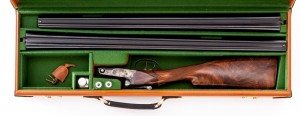 Winchester-Parker Reproduction 28ga DHE Grade Two-Barrel Set Side-by-Side Shotgun, #28-1217: