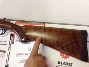 28 gauge Ruger Red Label Over-Under Double Barrel Shotgun