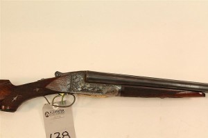 Ithaca Grade 4E side by side double barrel shotgun. 16 ga