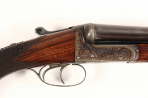 E. J. CHURCHILL CASED SHOTGUN - 12 ga Side by Side Hammerless 'Utility' Model