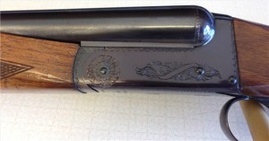 Charles Daly Model 500 side by side Miroku 20 Gauge shotgun.