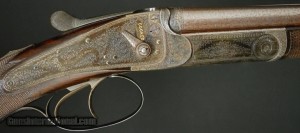 Alexander Henry Double Rifle, Edinburgh & London- .360 caliber: