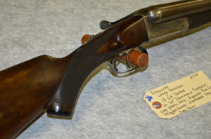 12g Francotte SxS Shotgun in Redding Auction Service's 12/14/14 sale