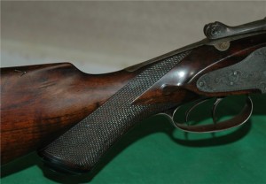 Antique Sneider 8 gauge double barrel sxs shotgun