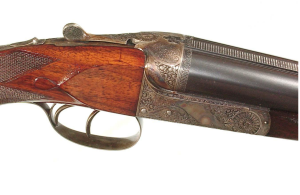 HOFFMAN ARMS CO. SIDE-BY-SIDE DOUBLE RIFLE