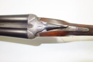 N. Guyot, Paris, 12 gauge, double barrel, SxS, sideplated boxlock shotgun