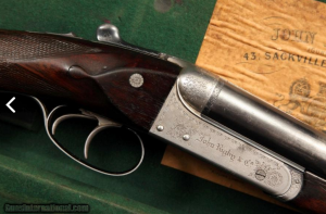 John Rigby & Co. .470 Nitro Express Double Rifle in completely original condition with EXCELLENT bores: