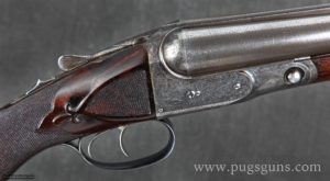 Parker Bros, AHE SxS 12 gauge shotgun, 2 BBL SET