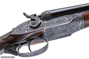 JAMES PURDEY & SONS BEST BARRE ENGRAVE SIDELOCK SXS HAMMER SHOTGUN 12 GAUGE KING ALFONSO OF SPAIN