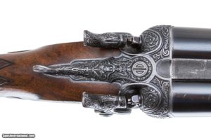 JAMES PURDEY & SONS BEST BARRE ENGRAVE SIDELOCK SXS HAMMER SHOTGUN 12 GAUGE KING ALFONSO OF SPAIN