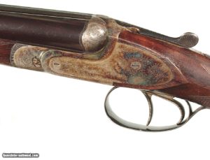 FRANCOTTE MODEL "20E" DOUBLE 20 GAUGE SHOTGUN RETAILED BY ABERCROMBIE & FITCH