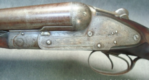 8 gauge Sneider Baltimore SxS Hammerless Shotgun