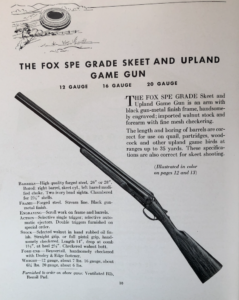 From an A.H. Fox catalog, 1935