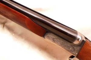 8 gauge Ralph Grant Boxlock SxS shotgun