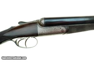 Dickson Patent Round Action 12 Gauge Side-by-Side Shotgun - 28" Barrels: