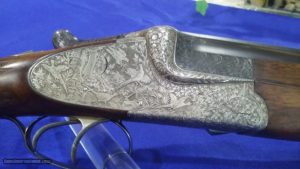 Merkel 303EL 16 gauge Sidelock Over-Under Exhibition Gun from 1948