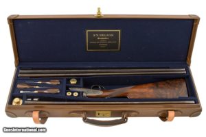 P.V. NELSON BEST SIDELOCK SXS 20 GAUGE WITH EXTRA BARRELS