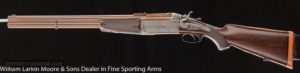 W.W. GREENER O/U Hammer Express 12-bore rifle Cased in O&L Mfg 1886 Very rare and very nice condition