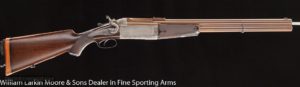 W.W. GREENER O/U Hammer Express 12-bore rifle Cased in O&L Mfg 1886 Very rare and very nice condition