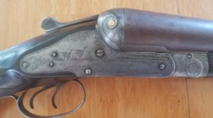 8-gauge Sneider, Baltimore, SxS Double Barrel Hammerless Shotgun, 1880