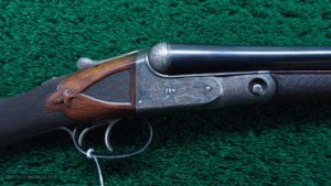 VERY RARE AH GRADE PARKER 12 GAUGE SIDE-BY-SIDE SHOTGUN AT MERZANTIQUES.COM