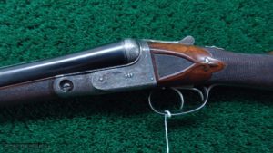 VERY RARE AH GRADE PARKER 12 GAUGE SIDE-BY-SIDE SHOTGUN AT MERZANTIQUES.COM