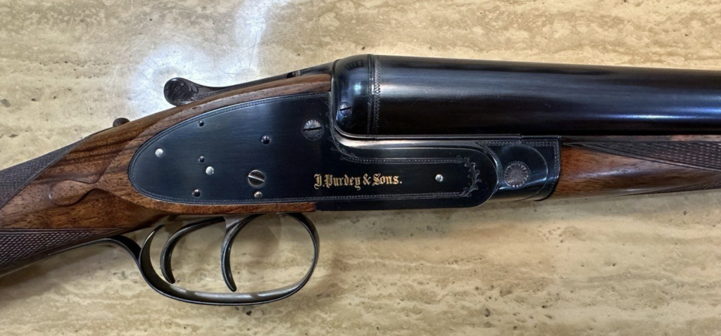 Rare Lightweight 12 ga Purdey Game Gun with 25" bbls: