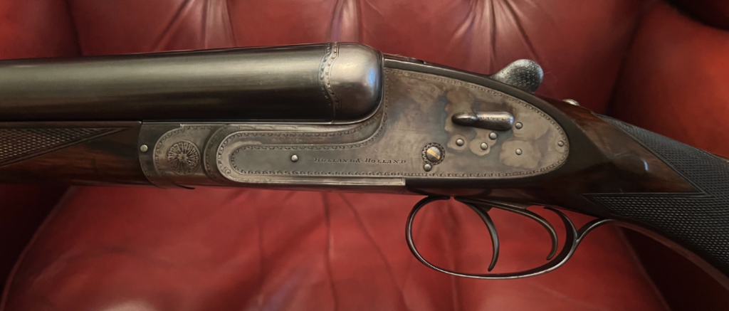 HOLLAND & HOLLAND ROYAL SELF OPENER 12 BORE LIVE PIGEON GUN SxS 31” M/F BARRELS EXCELLENT CONDITION BETWEEN THE WARS GUN